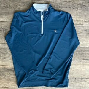 Men’s Gen Teal Navy Pullover Size Large